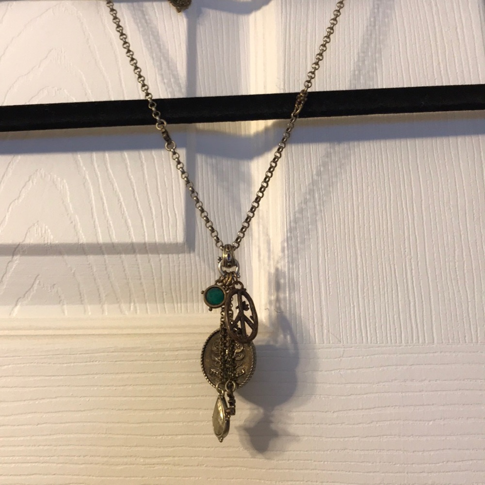 Lucky brand charm necklace